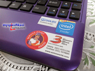 Harga Netbook Axioo Pico CJM D825 speck
